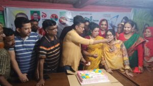 বগুড়া শেরপুর বিএনপির মহিলা দলের প্রতিষ্ঠাবার্ষিকী পালন।