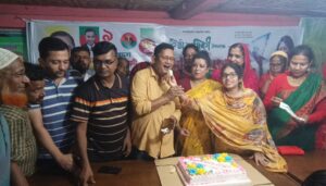 বগুড়া শেরপুর বিএনপির মহিলা দলের প্রতিষ্ঠাবার্ষিকী পালন।